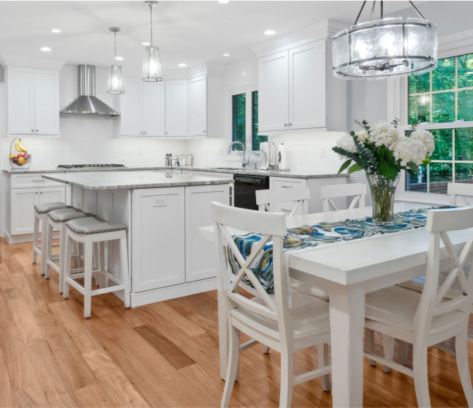 Contemporary Kitchen Remodel by New Outlooks Construction Group Inc project photo