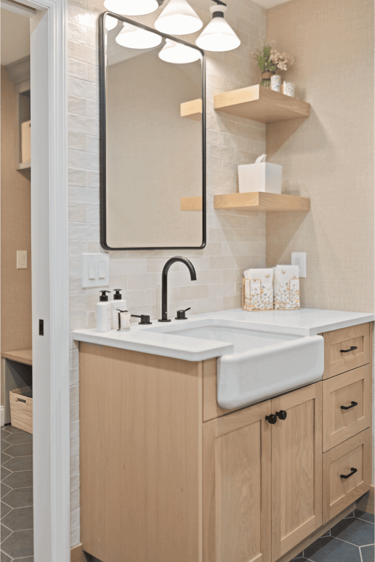 Moore Bathroom & Basement